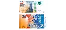Hong Kong #W302/2020  20 Hong Kong Dollars